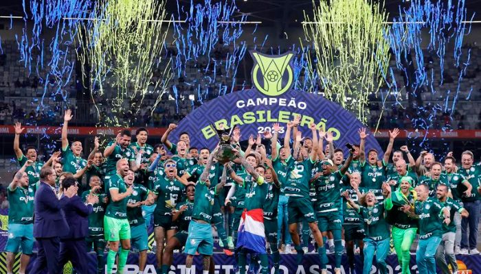 Palmeiras conquista o 12º Campeonato Brasileiro de sua história